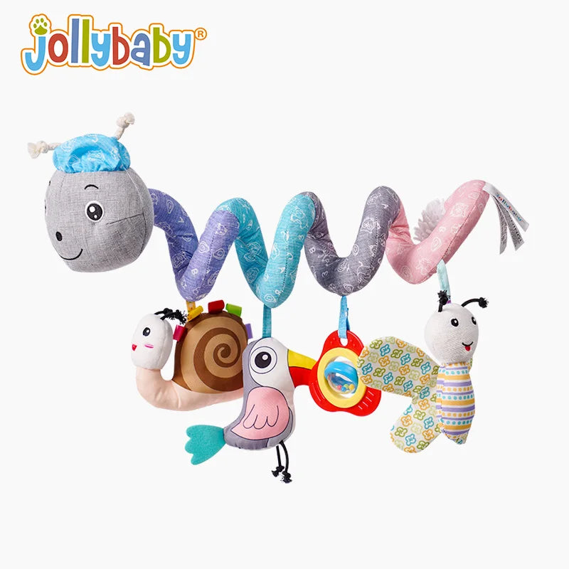 Factory Stroller Baby Spiral Crib Toys Baby Musical Hanging Toy Baby Activity Spiral Toys for Bed Carseat
