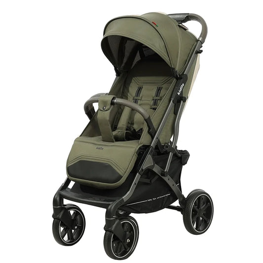 0-3 Years Foldable Kidilo Baby Stroller Lightweight Non-Toxic Travel Stroller with Adjustable Handle for Toddlers Daily Walks K6