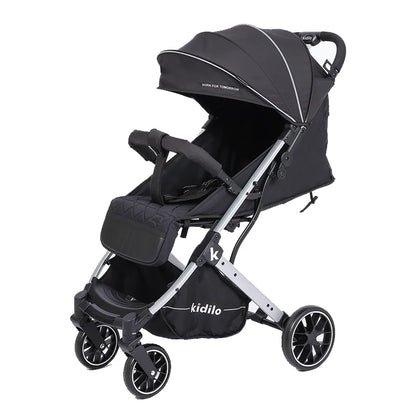 Kidilo Multiple Folding Pushchair Wagon Prams Travel Baby Stroller 3 in 1 Luxury with Car Seat Set for Babies Wholesale K12