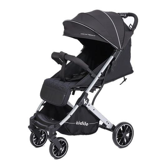 Kidilo Multiple Folding Pushchair Wagon Prams Travel Baby Stroller 3 in 1 Luxury with Car Seat Set for Babies Wholesale K12