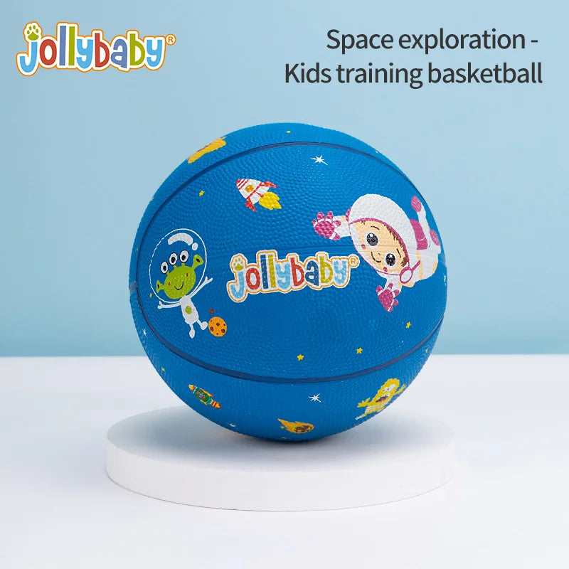 Jollybaby Custom Cute Baby Children Sports Toy Elastic Football and Basketball Balls