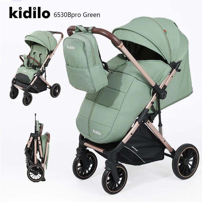 0-3 Years Non-Toxic Kidilo Lightweight Portable Baby Stroller Multiple Foldable Travel Wholesale From China Daily 6530 B PRO