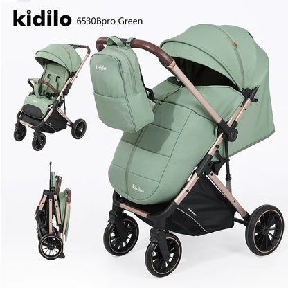 0-3 Years Non-Toxic Kidilo Lightweight Portable Baby Stroller Multiple Foldable Travel Wholesale From China Daily 6530 B PRO