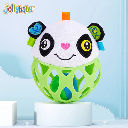 Cute Owl Lion Animal Texture Sensory Develop Baby Rattle Soft Plush Animal Toys Kids Gift Baby Rattle Toys Unisex Warm Welcomed