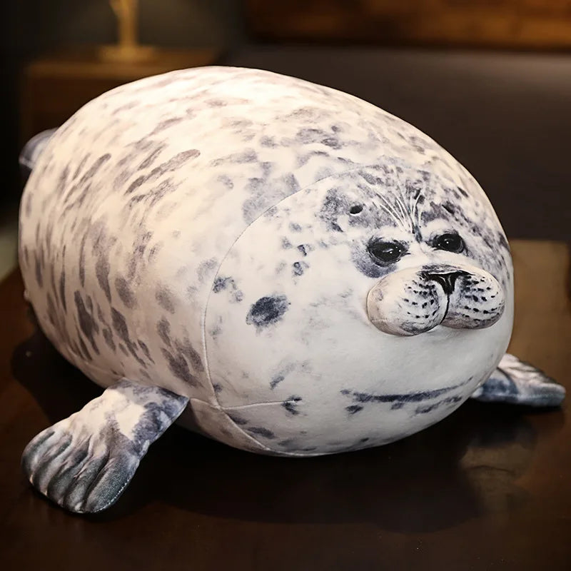 Manufacturer Sea Anime Chubby Blob Seal Pillow Cushion Ocean Animals Realistic Giant Huge Stuffed Plush Animal Toy for Adult