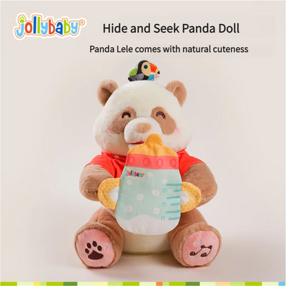Jollybaby Kids Toddler Toys for Ages 2-4 Removable Clothing Talking Panda Repeats What You Say Interactive Plush Repeating Toy
