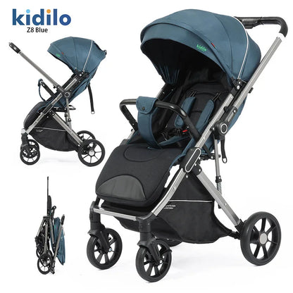 Kidilo Lightweight Portable Foldable Baby Stroller Multiple Pushchair Wagon Travel for Babies Wholesale From China Z8