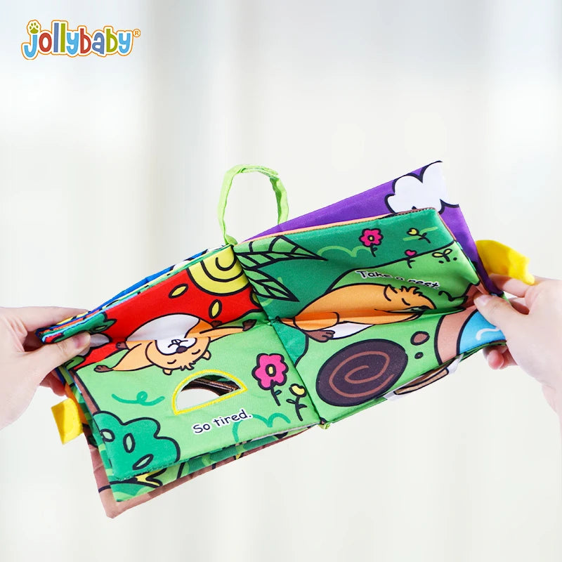Jollybaby Baby Car Seat Stroller Avocado Hanging Toys Cloth Books Custom Gift Toys Set for Baby 0-18 Months