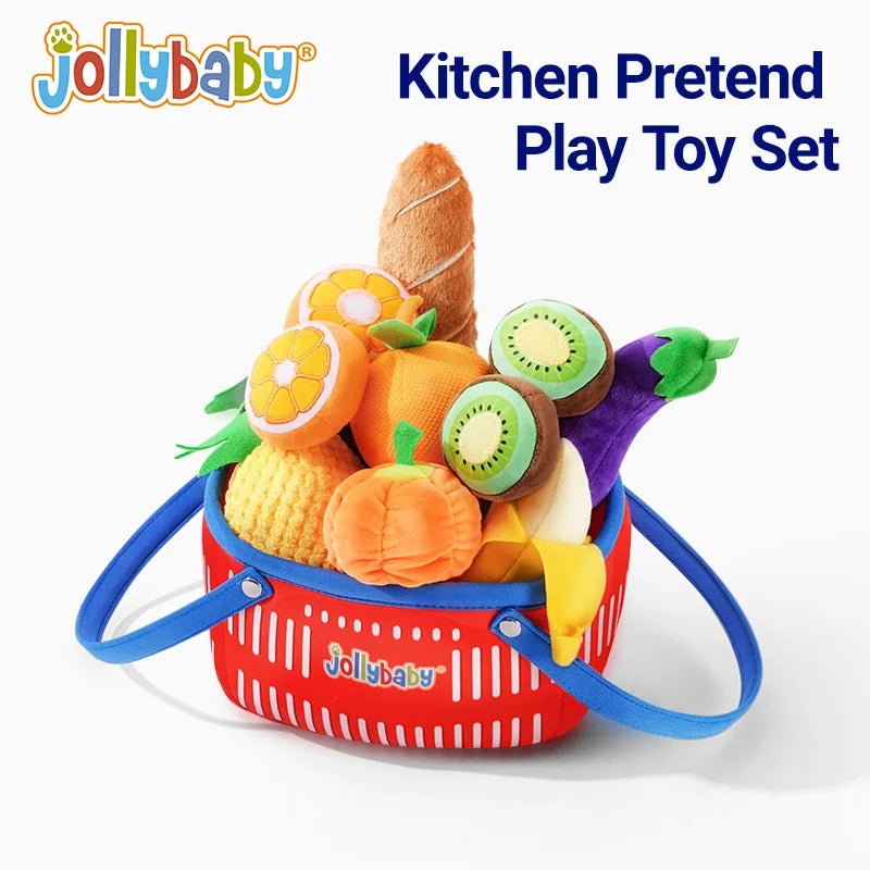 Soft Stuffed Avocado Fruit Kitchen Play Set Cartoon Plant Plush Doll Anti-stress Plush Gift Fabric Interaction Toy