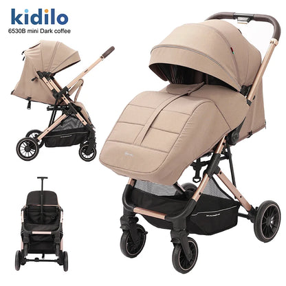 0-3 Years Non-Toxic Kidilo Lightweight Portable Baby Stroller Multiple Foldable Travel Wagon Wholesale From China 6530 B Mini