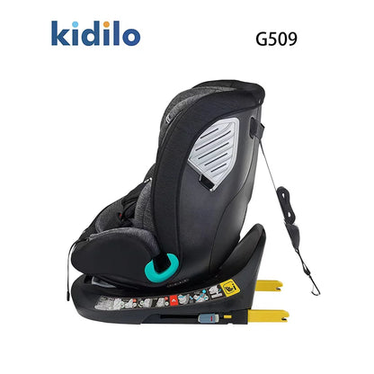 Newborn 0-3 Years 360 Degree Kidilo Baby Car Seat, Infant Car Seats with ISOFIX Certified Reversible for Daily Family Rides G509
