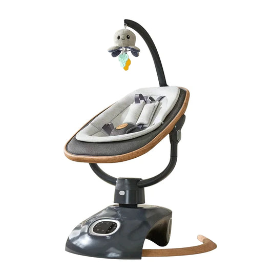 Kidilo Baby Rocking Chair Bouncer New Bor Baby Cradle Sleeping Swing Chair Electric Automatic Bed for Babies Horse Chair BY058