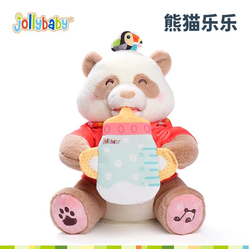 Jollybaby Kids Toddler Toys for Ages 2-4 Removable Clothing Talking Panda Repeats What You Say Interactive Plush Repeating Toy