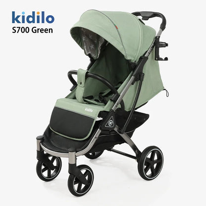 0-3 Years Baby Stroller Lightweight Non-Toxic Foldable Travel Stroller with Adjustable Handle for Toddlers Family Trips S700