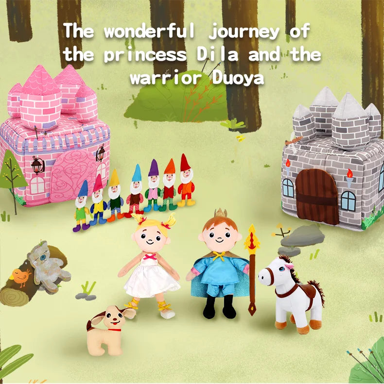 JOLLYBABY Toy Kit Washable Polyester Girl Pretend Play Toys Story Other Pretend Play & Preschool