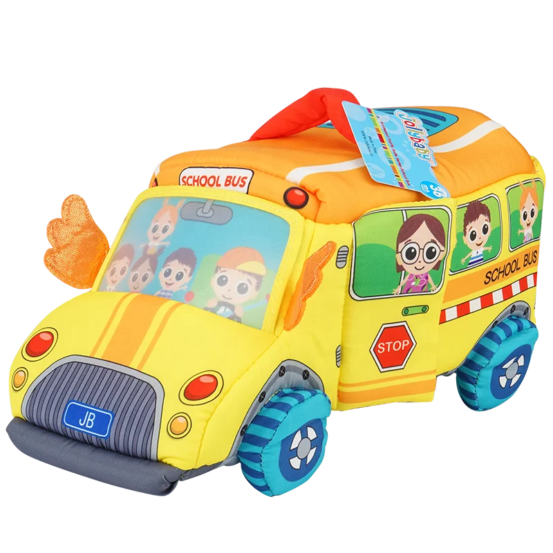 Jollybaby Educational Soft Play House Washable Polyester Stuffed Toys for Infants Infant Baby Toys