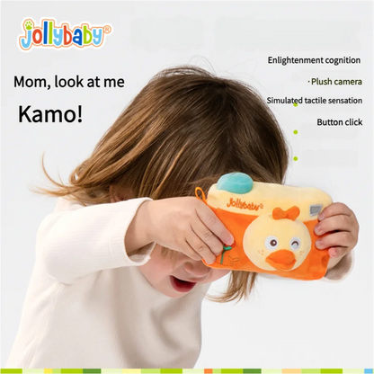 Jollybaby Interactive Sensory Toy for 0-3 Years Babies Soft Plush Early Learning Washable Non-Tearing for Pretend Play Preschool