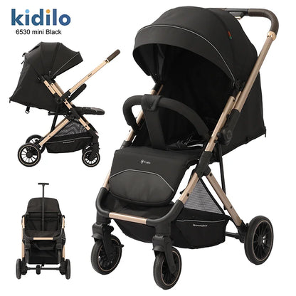Kidilo Portable Pushchair Lightweight Prams Multiple Foldable Wagon Travel Baby Stroller for Babies Wholesale 6530 Mini