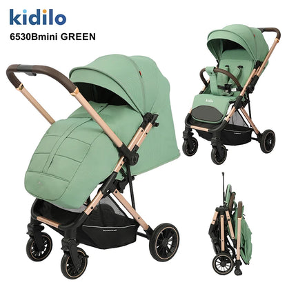 Kidilo Portable Pushchair Lightweight Prams Multiple Foldable Travel Baby Stroller for Babies Wholesale 6530b Mini Mechanical