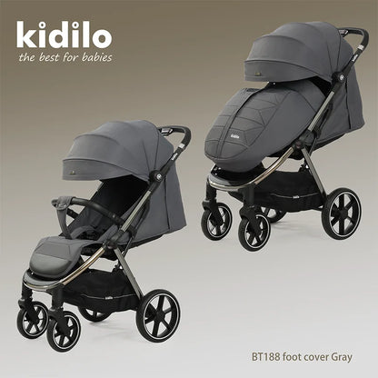Kidilo 0-3 Years Non-Toxic Lightweight Portable Pushchair Baby Stroller Multiple Foldable for Travel Wholesale From China BT188F