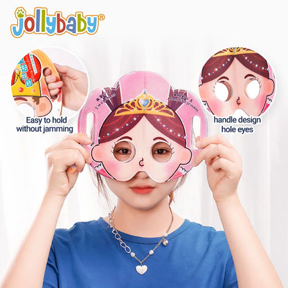 Jollybaby Hot Selling Halloween Children Cosplay Mask Party Decoration Cartoon Animal Kids Felt Mask