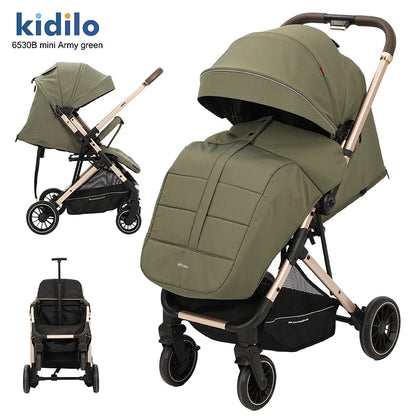 0-3 Years Non-Toxic Kidilo Lightweight Portable Baby Stroller Multiple Foldable Travel Wagon Wholesale From China 6530 B Mini