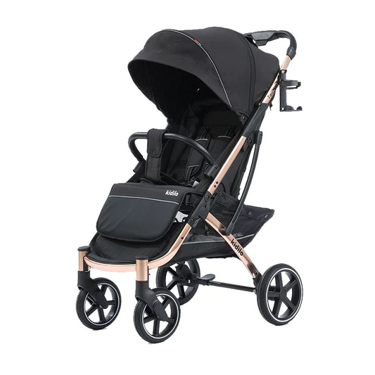 Lightweight Non-Toxic Baby Stroller for 0-3 Years Foldable Travel Stroller with Adjustable Handle Toddlers Family Trips S666
