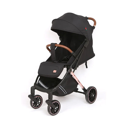 0-3 Years Foldable Lightweight Kidilo Baby Stroller Non-Toxic Travel Stroller with Adjustable Handle for Toddlers Trips K868