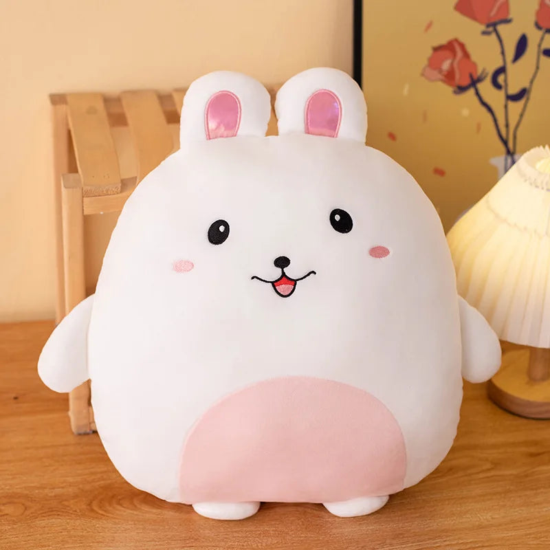 Custom Made Cartoon Squishy Plush Toy Cute Super Soft Stuffed Animal Panguin Crab Panda Dinosaur Frog Rabbit Plush Pillow