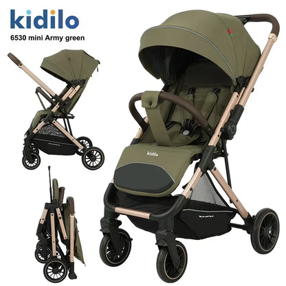 Kidilo Portable Pushchair Lightweight Prams Multiple Foldable Travel Baby Stroller for Babies Wholesale 6530 Mini Mechanical