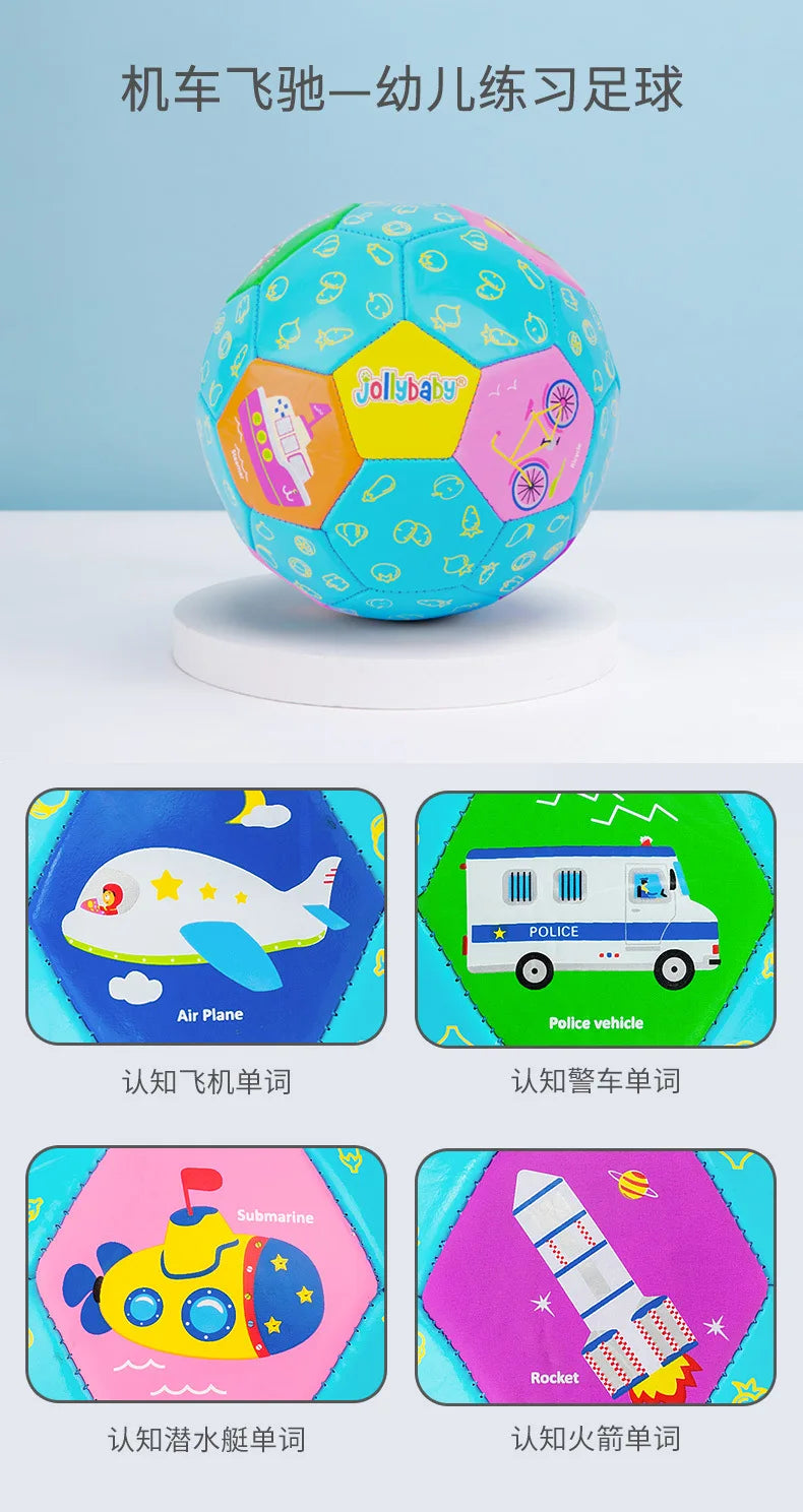 Jollybaby New Magic Ball Cube Children's Educational Toy Football Elastic Decompression Breathable Toy for Newborn Kids Play Toy