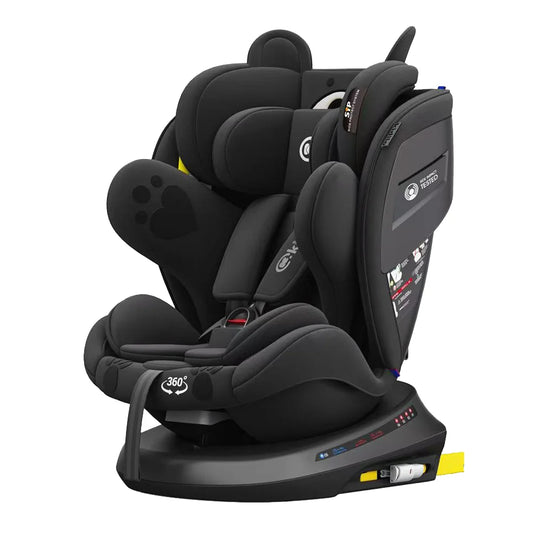 Newborn 0-3 Years 360 Degree Kidilo Baby Car Seat, Infant Car Seats with ISOFIX Certified Reversible for Daily Family Rides 946