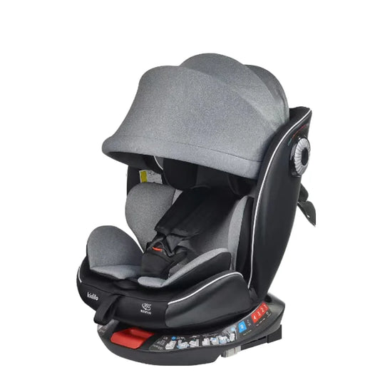 Newborn 0-3 Years 360 Degree Kidilo Baby Car Seat, Infant Car Seats with ISOFIX Certified for Daily Family Rides G406B