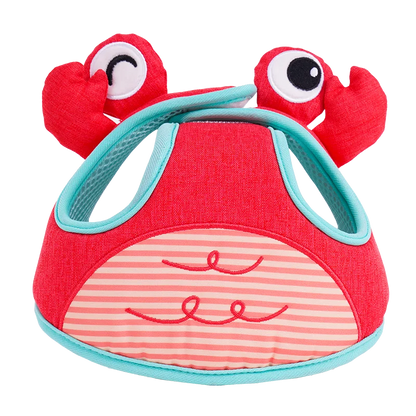 Head Protector Breathable Bumper Bonnet  Cap Soft Many Cartoon Animals Baby Protect Safety Walker Head Helmet for Toddler