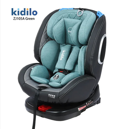 Newborn 0-3 Years 360 Degree Kidilo Baby Car Seat, Infant Car Seats with ISOFIX Certified for Daily Family Rides ZJ105