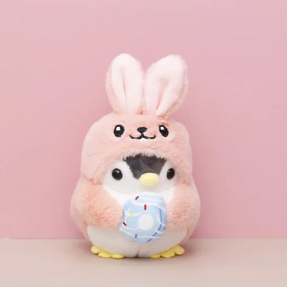 Custom Cross-Dressing Plush Stuffed Cute Soft Doll Toys Stuffed Animal Penguin Toy Key Chain Manufacturer