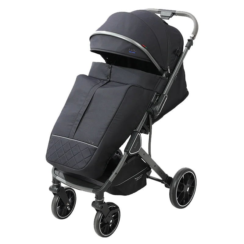 0-3 Years Foldable Baby Stroller: Lightweight Non-Toxic Travel Stroller with Adjustable Handle for Toddlers Family Trips K101F