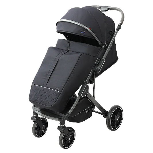 0-3 Years Foldable Baby Stroller: Lightweight Non-Toxic Travel Stroller with Adjustable Handle for Toddlers Family Trips K101F