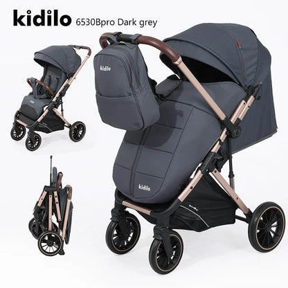 0-3 Years Non-Toxic Kidilo Lightweight Portable Baby Stroller Multiple Foldable Travel Wholesale From China Daily 6530 B PRO
