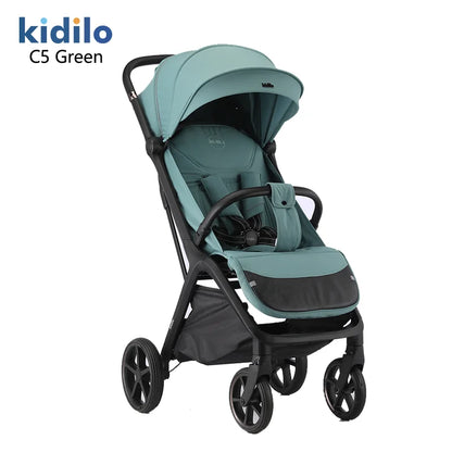 0-3 Years Non-Toxic Kidilo Lightweight Portable Baby Stroller Multiple Foldable Travel Wagon Wholesale From China Daily Walks C5