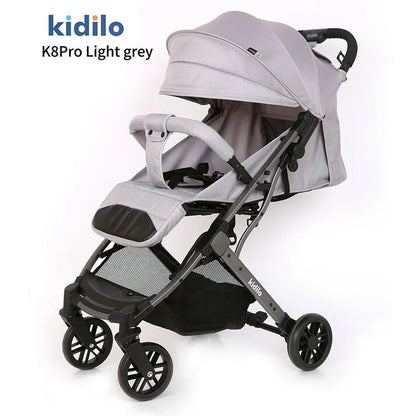 K8 Pro NewBorn Multiple Portable Pushchair Foldable Lightweight Travel Kidilo Baby Stroller for Babies Wagon Wholesale China