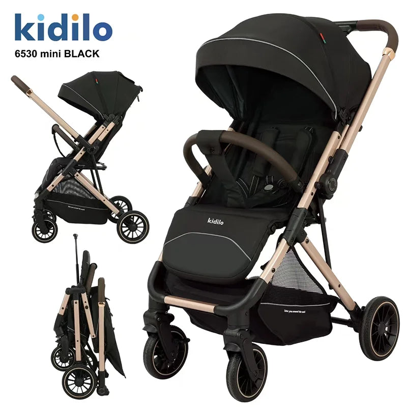 Kidilo Portable Pushchair Lightweight Prams Multiple Foldable Travel Baby Stroller for Babies Wholesale 6530 Mini Mechanical