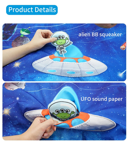 Jollybaby Unisex Eco-friendly Cotton Baby Gym Play Mat Soft Toy Custom Size Copyright Educational Musical Mat Copyrighted Toys