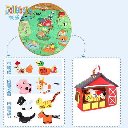 Jollybaby Developing Baby Activity Mats Gym Games Floor Carpet Funny Baby Play Mat Toys for Baby Children Kids