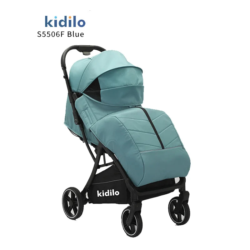 Kidilo 0-3 Years Non-Toxic Lightweight Portable Pushchair Baby Stroller Multiple Foldable for Travel Wholesale From China S5506F