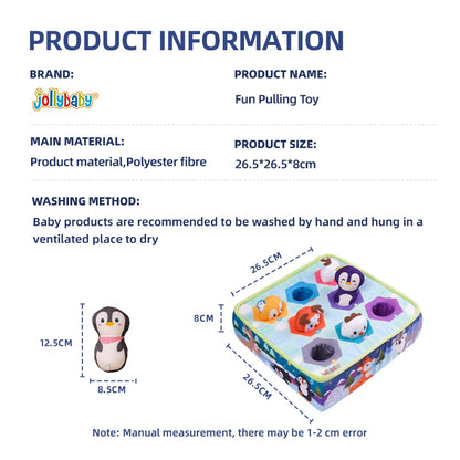 Custom Manufacturer Penguin Animal Mushroom Educational Preschool Toys Pretend Playing Toys Set for Baby Kids