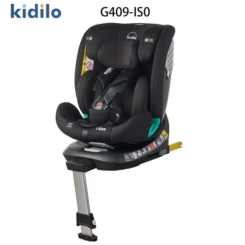 Newborn 0-3 Years 360 Degree Kidilo Baby Car Seat, Infant Car Seats with ISOFIX and Support Leg Certified for Daily Family G409