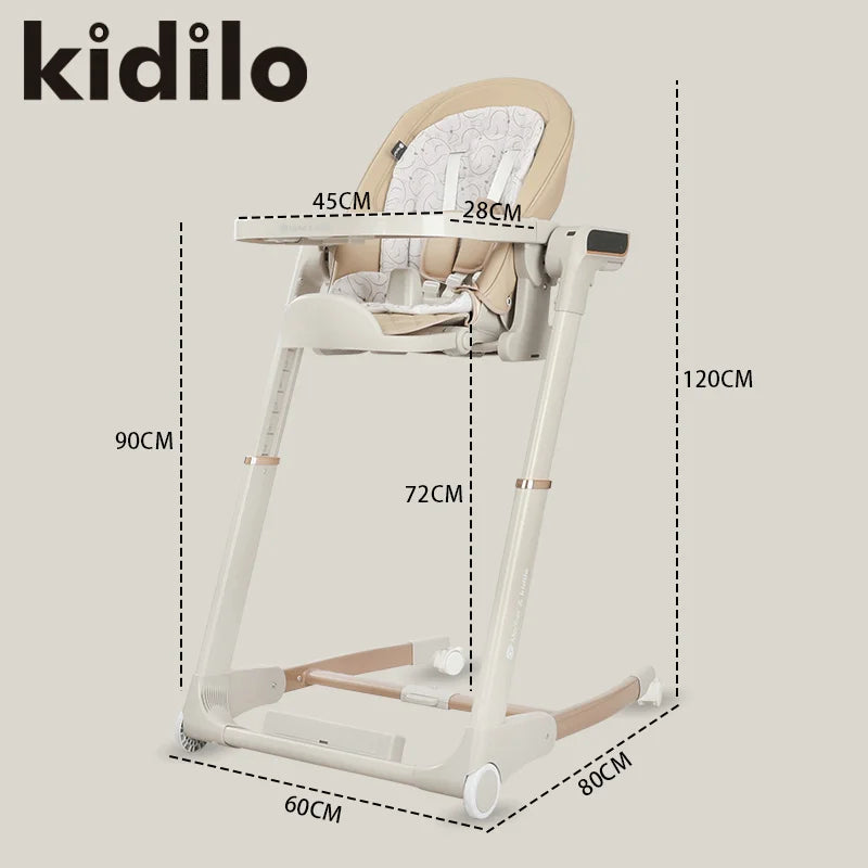 Kidilo Electric Automatic Rocking Bouncer Chair for Babies Newborn Baby Sleep Swing Cradle for 0-12 Months SG129