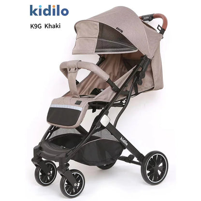 Kidilo 0-3 Years Non-Toxic Lightweight Portable Pushchair Baby Stroller Multiple Foldable for Travel Wholesale From China K9G