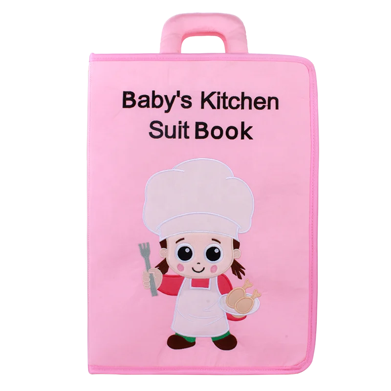 Jollybaby Soft Cloth Book for Baby Brain Development & Early Education